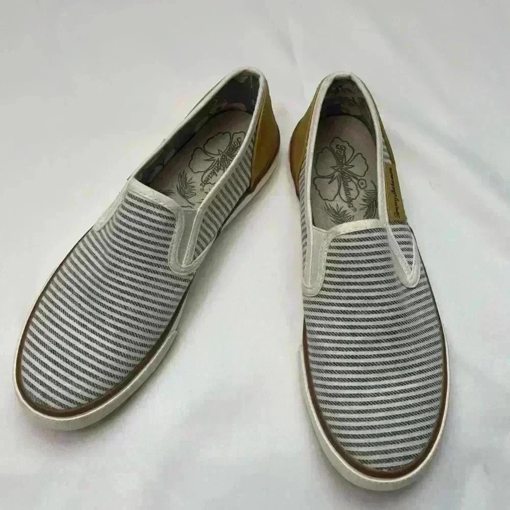 Tommy Bahama- Women’s Striped Slip-on Sneakers- 6.5 - Picture 9 of 9